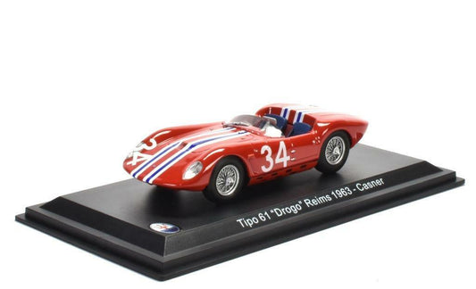 1/43 1963 Maserati Tipo 61 "Drogo" - Casner | Model Car