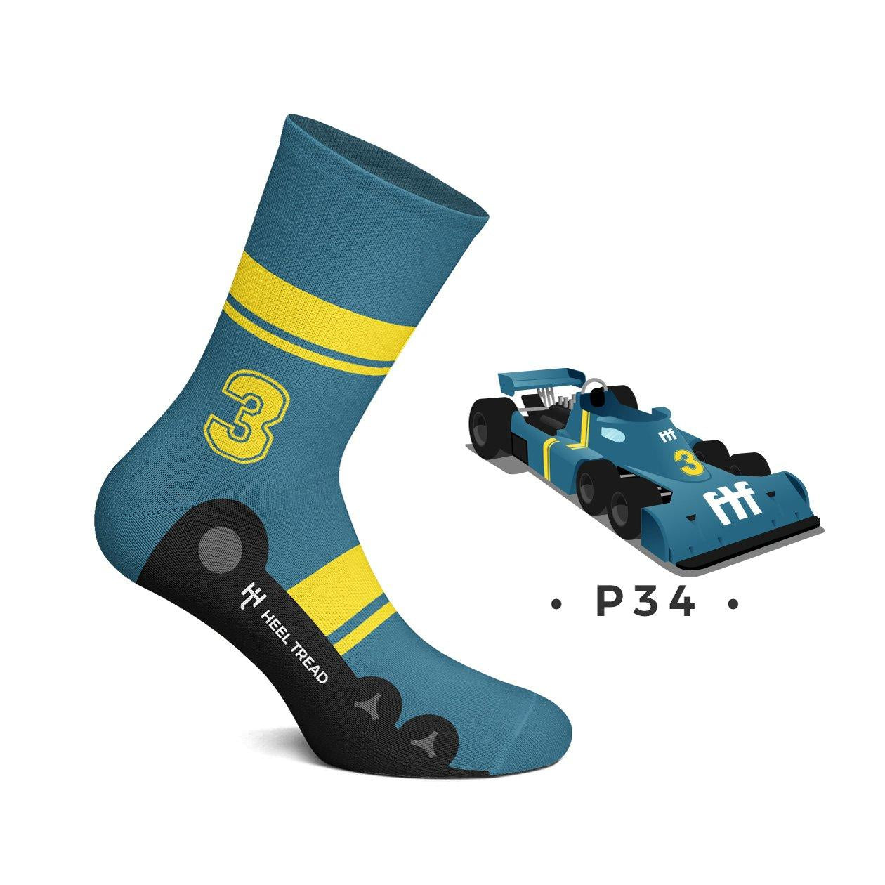 Heel Tread Socks - Tyrrell P34