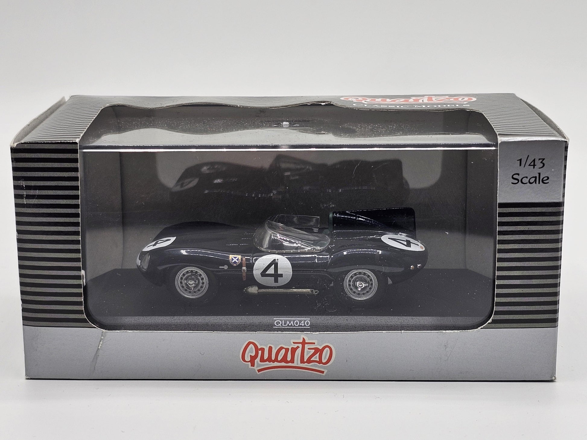 1/43 1956 Jaguar D-Type - Sanderson / Flockhart - Quartzo | Model Le Mans Car