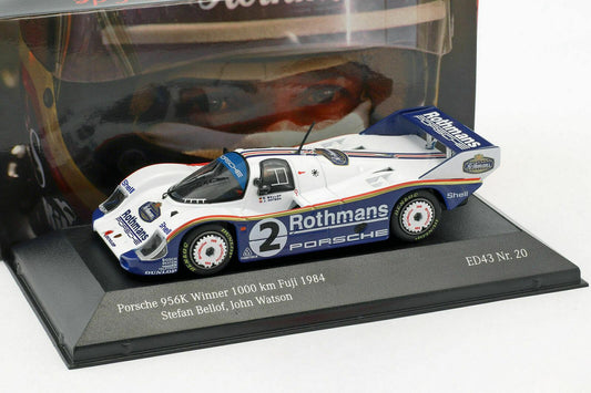 1/43 1984 Porsche 956 K #2 "Rothmans" - Fuji 1000km - Bellof / Watson - CMR | Model Car