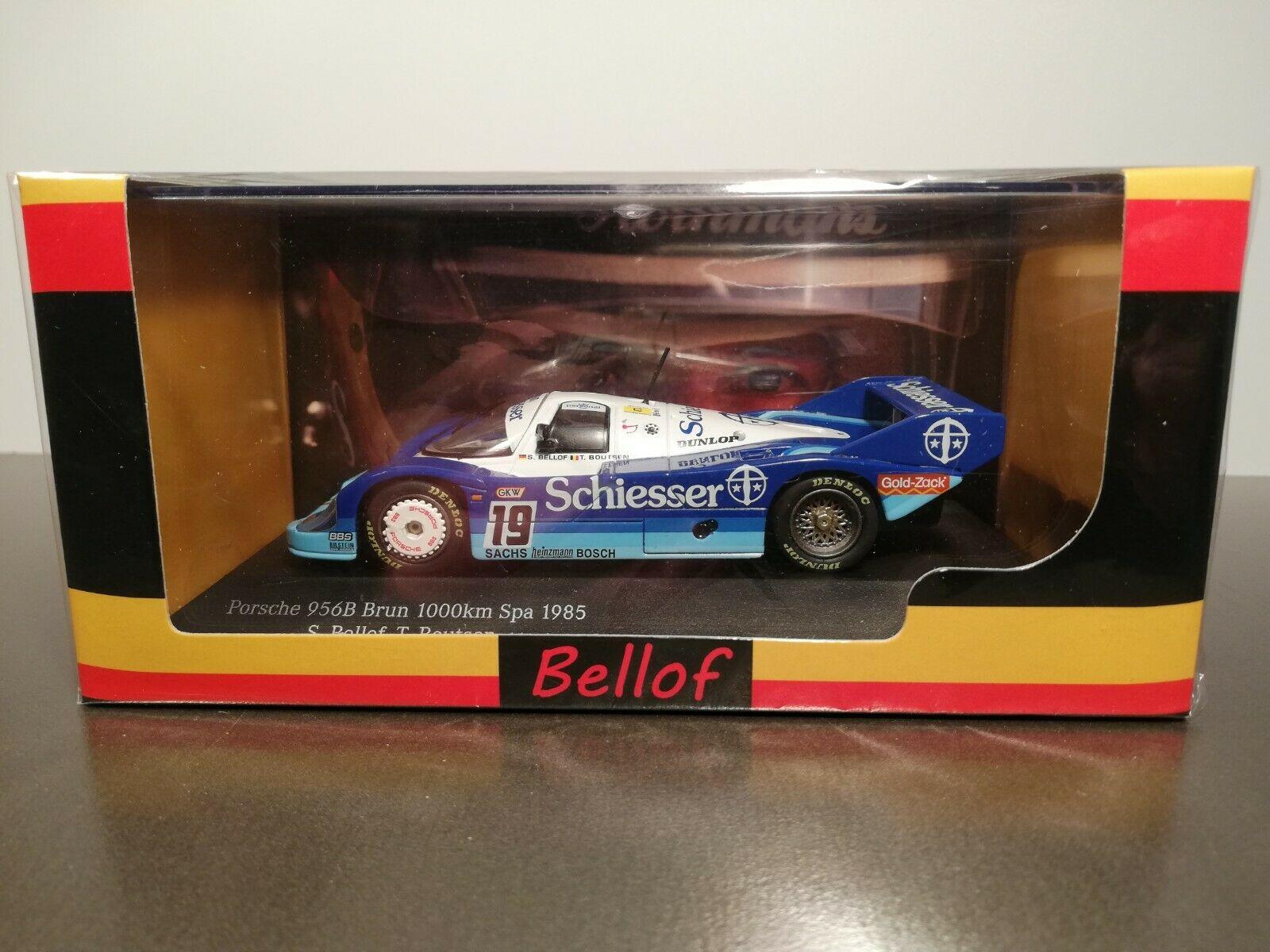1/43 1985 Porsche 956 B - 1000km Spa - Bellof / Boutsen - CMR | Model Car