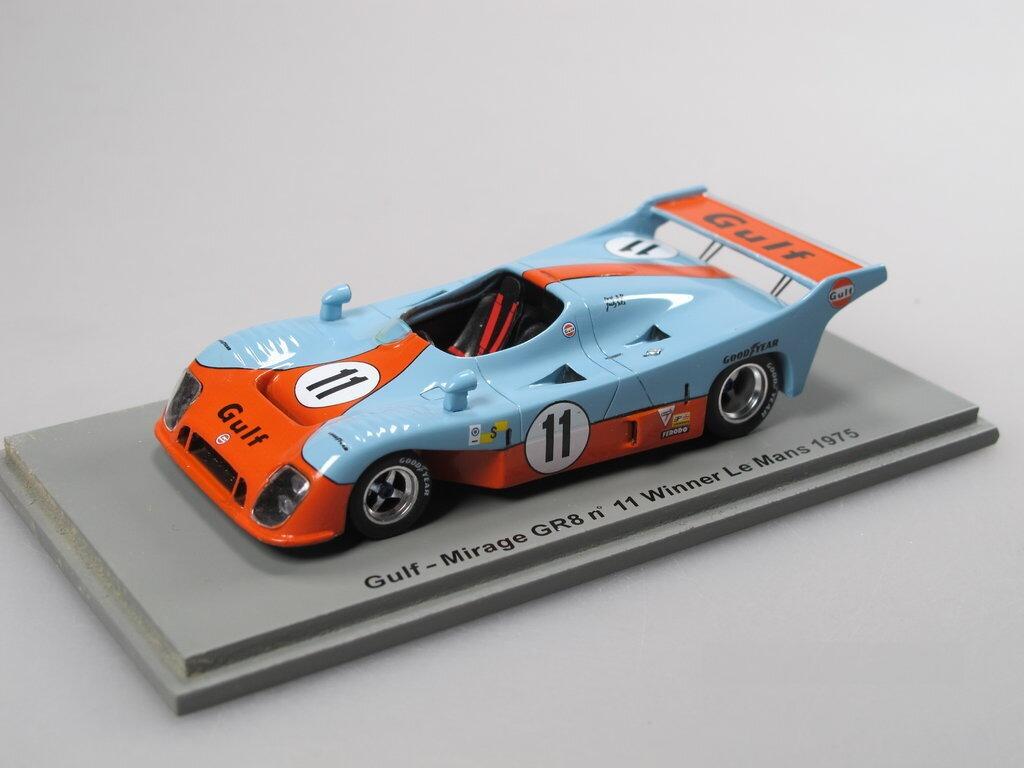 1/43 1975 Gulf Mirage GR8 - Bell / Ickx - Spark | Model Le Mans Car