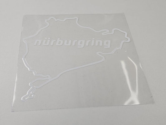 Nurburgring Race Track Outline Decal Sticker
