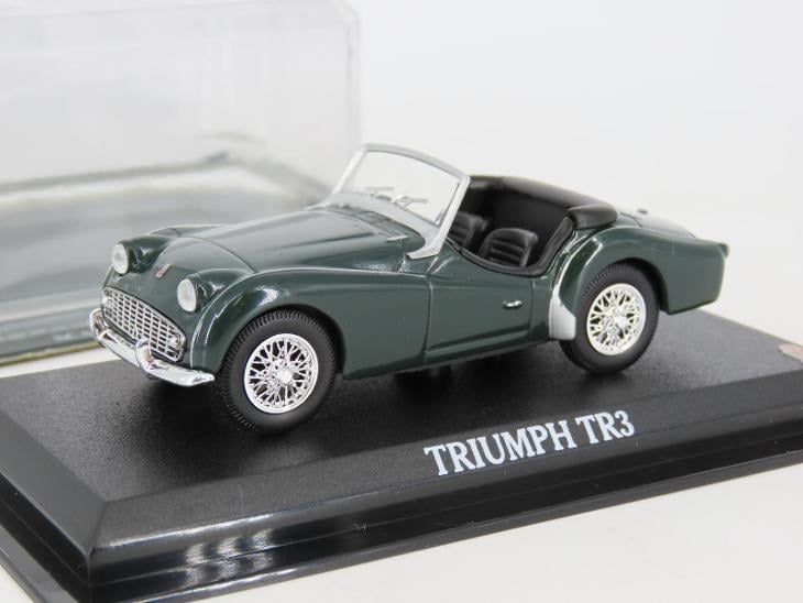 1/43 1955 Triumph TR3A Sports - Del Prado | Model Car