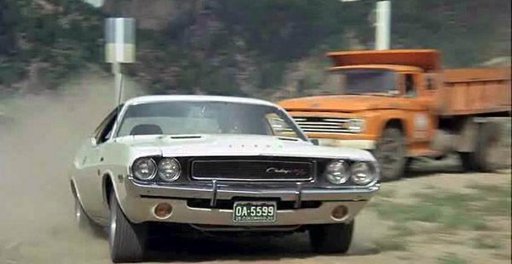 OA 5599 - Vanishing Point - Dodge Challenger | License Plate