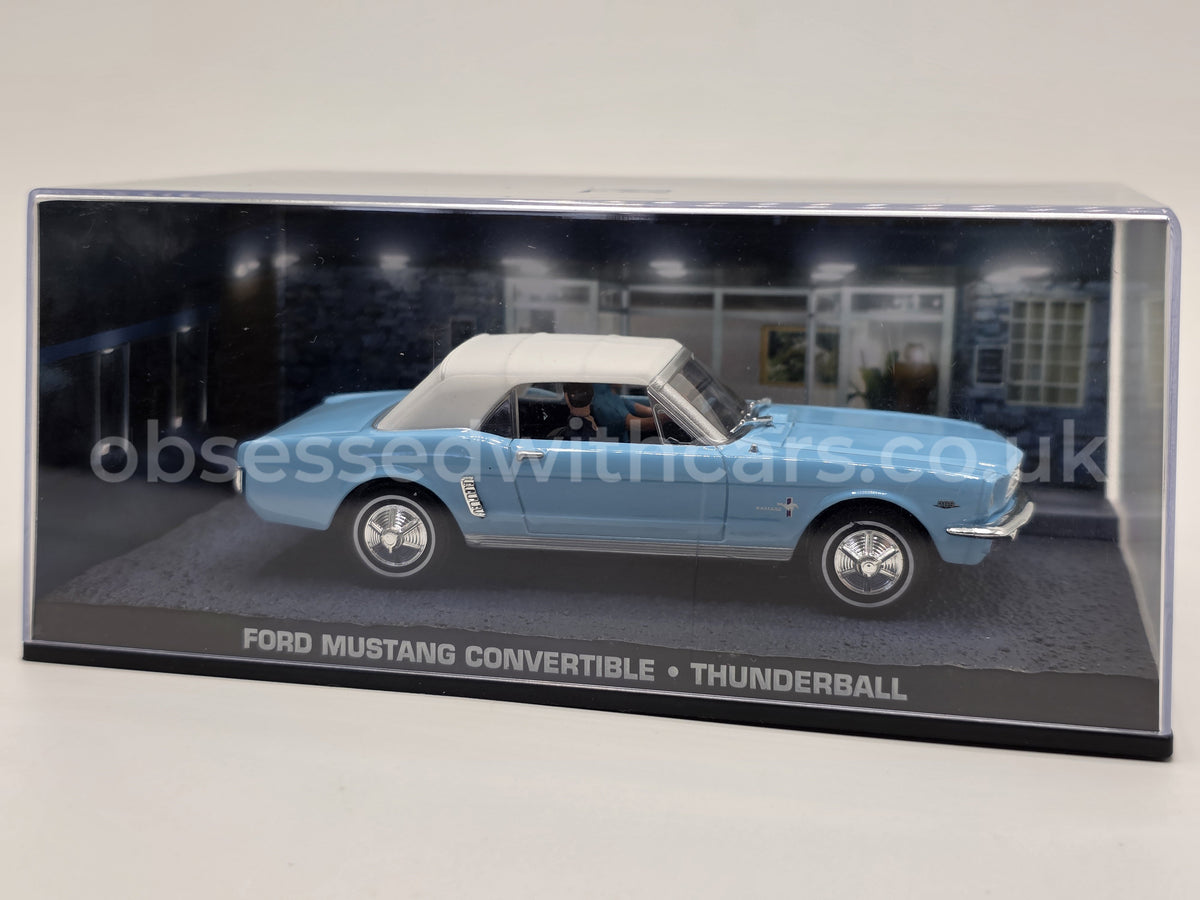 1/43 1965 Ford Mustang Convertible - Thunderball / James Bond | Model Car