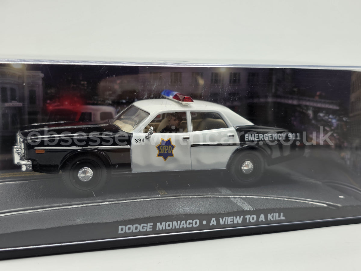 1/43 1974 Dodge Monaco - A View to a Kill / James Bond | Model Car