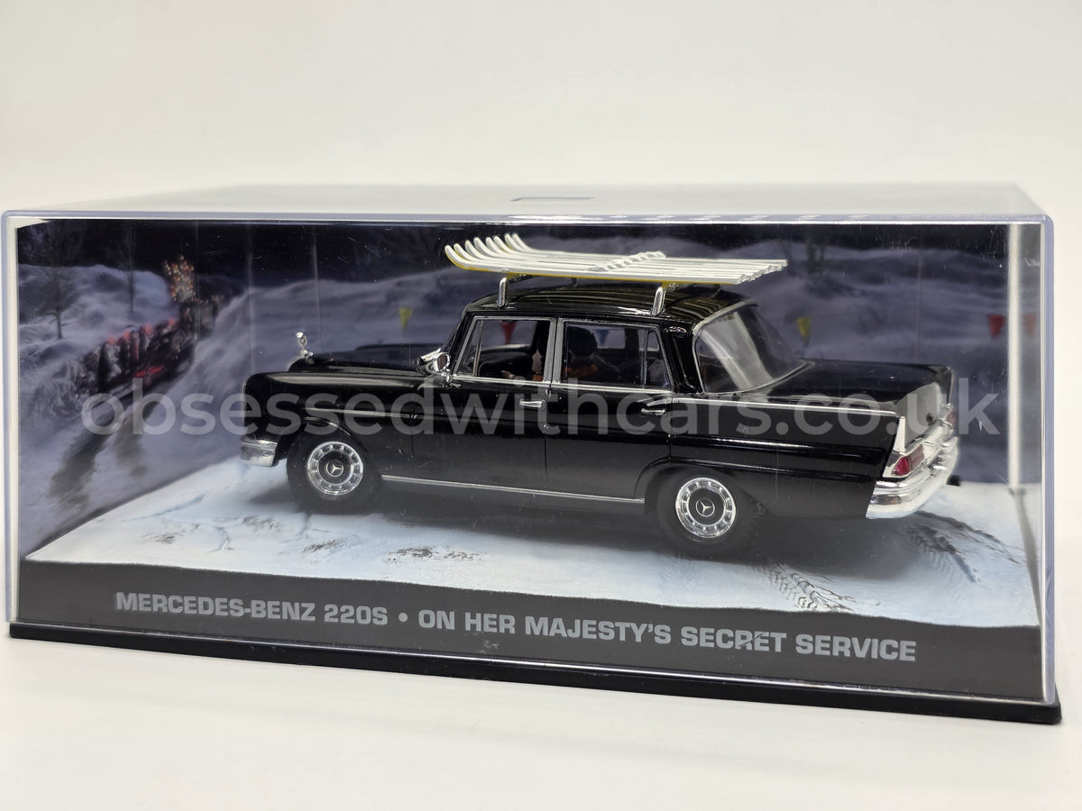 1/43 1961 Mercedes-Benz 220S - On Her Majesty's Secret Service / James Bond | Model Car