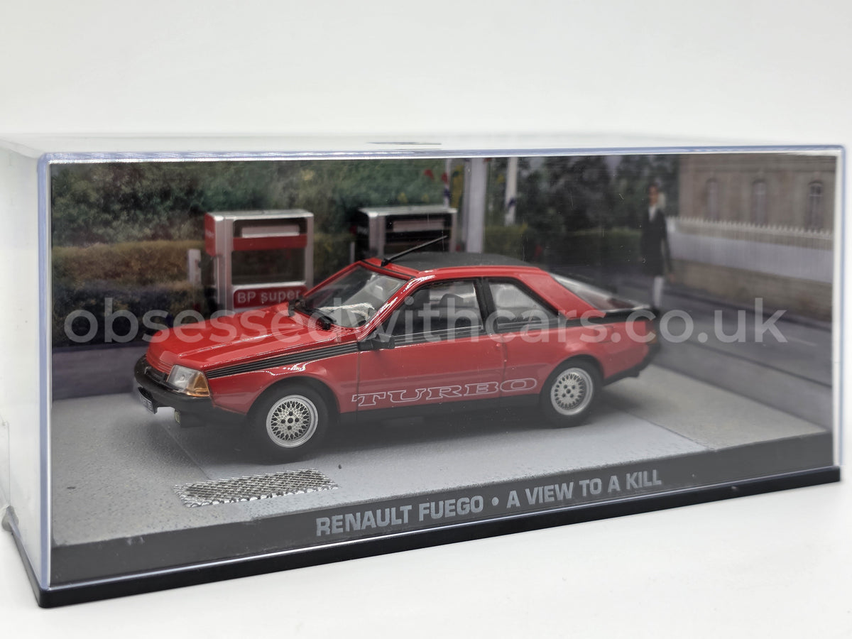 1/43 1984 Renault Fuego Turbo - A View to a Kill / James Bond | Model Car