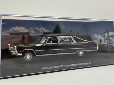 1/43 1968 Cadillac Superior Hearse - Diamonds Are Forever / James Bond | Model Car