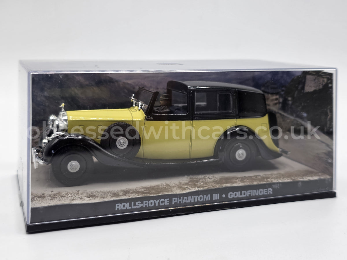 1/43 1937 Rolls-Royce Phantom III Sedanca de Ville - Goldfinger / James Bond | Model Car