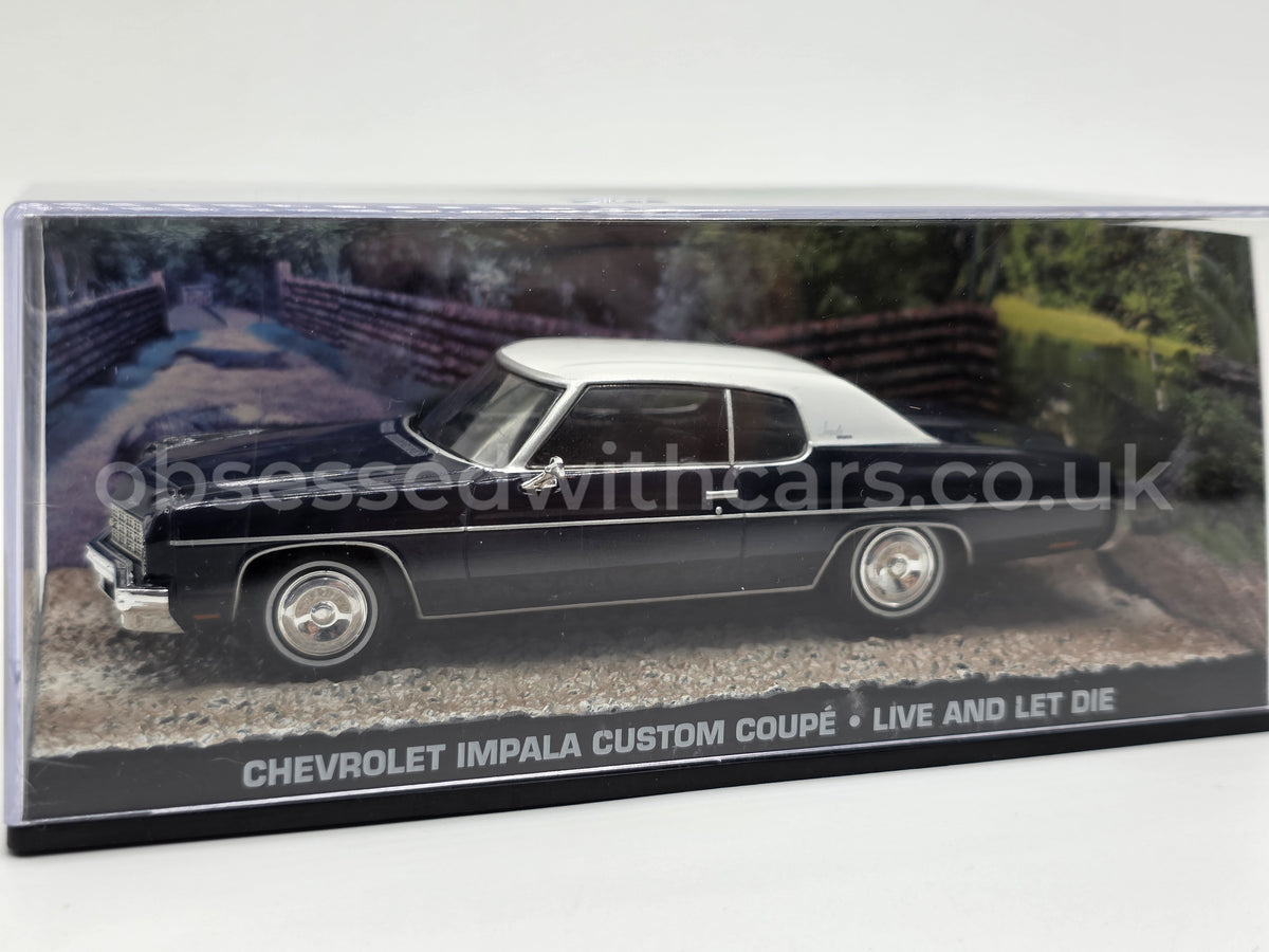 1/43 1973 Chevrolet Impala Custom Coupe - Live and Let Die / James Bond | Model Car