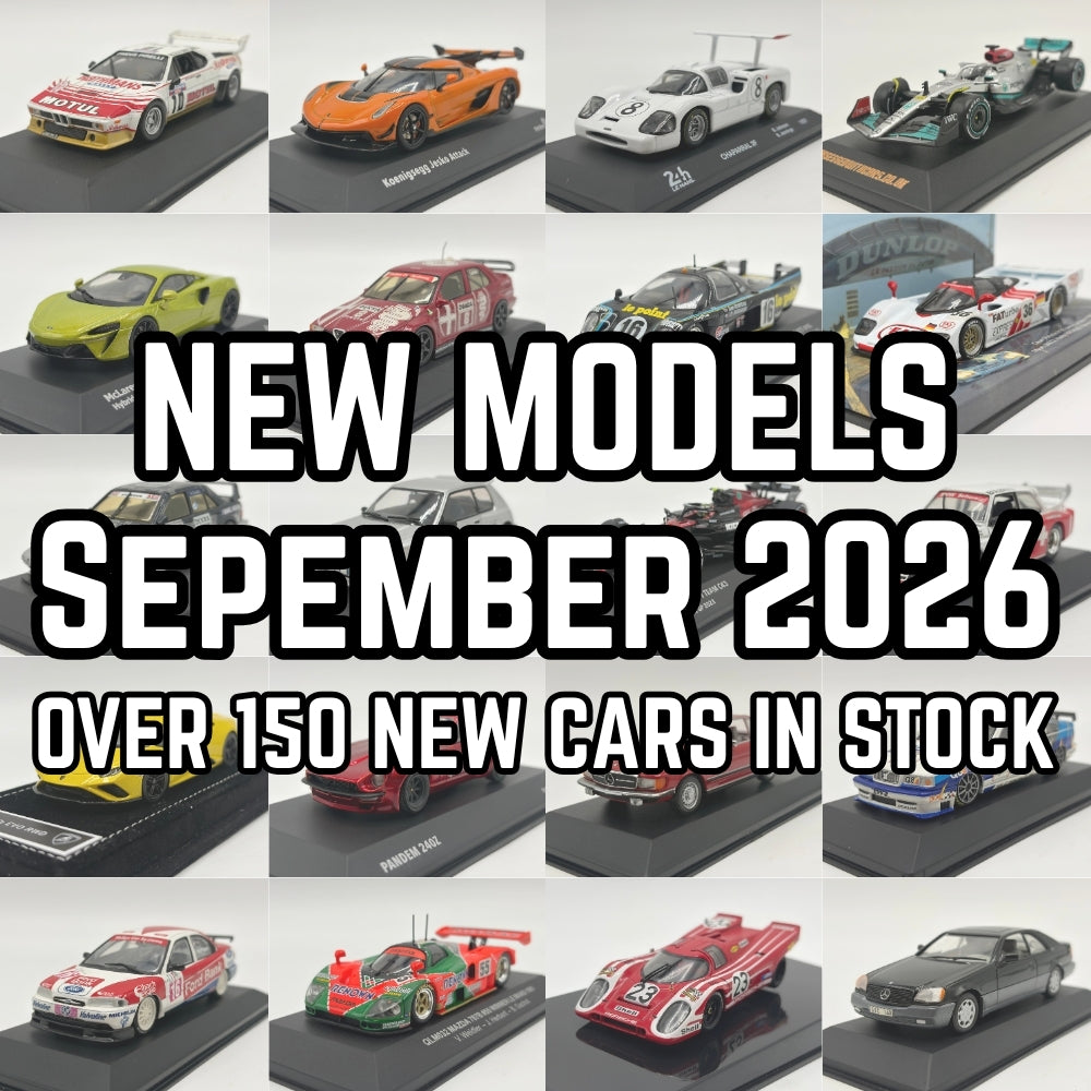 New Diecast Models September 2026
