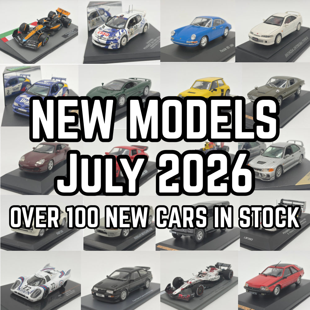 New Diecast Models July 2026