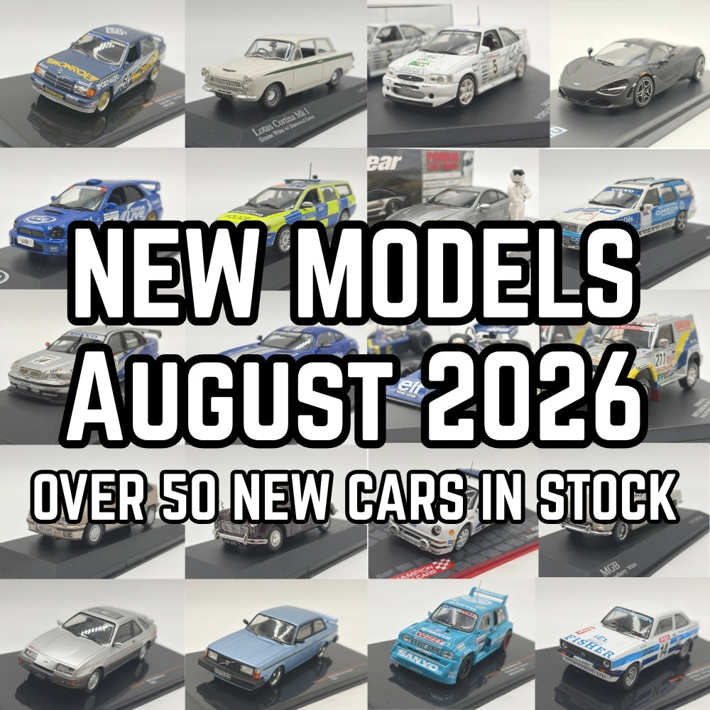 New Diecast Models August 2026