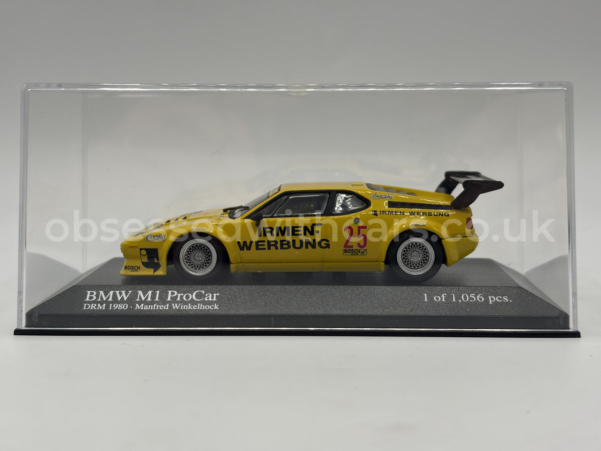 1/43 1980 BMW M1 - Manfred Winkelhock - DRM - Minichamps | Model Car