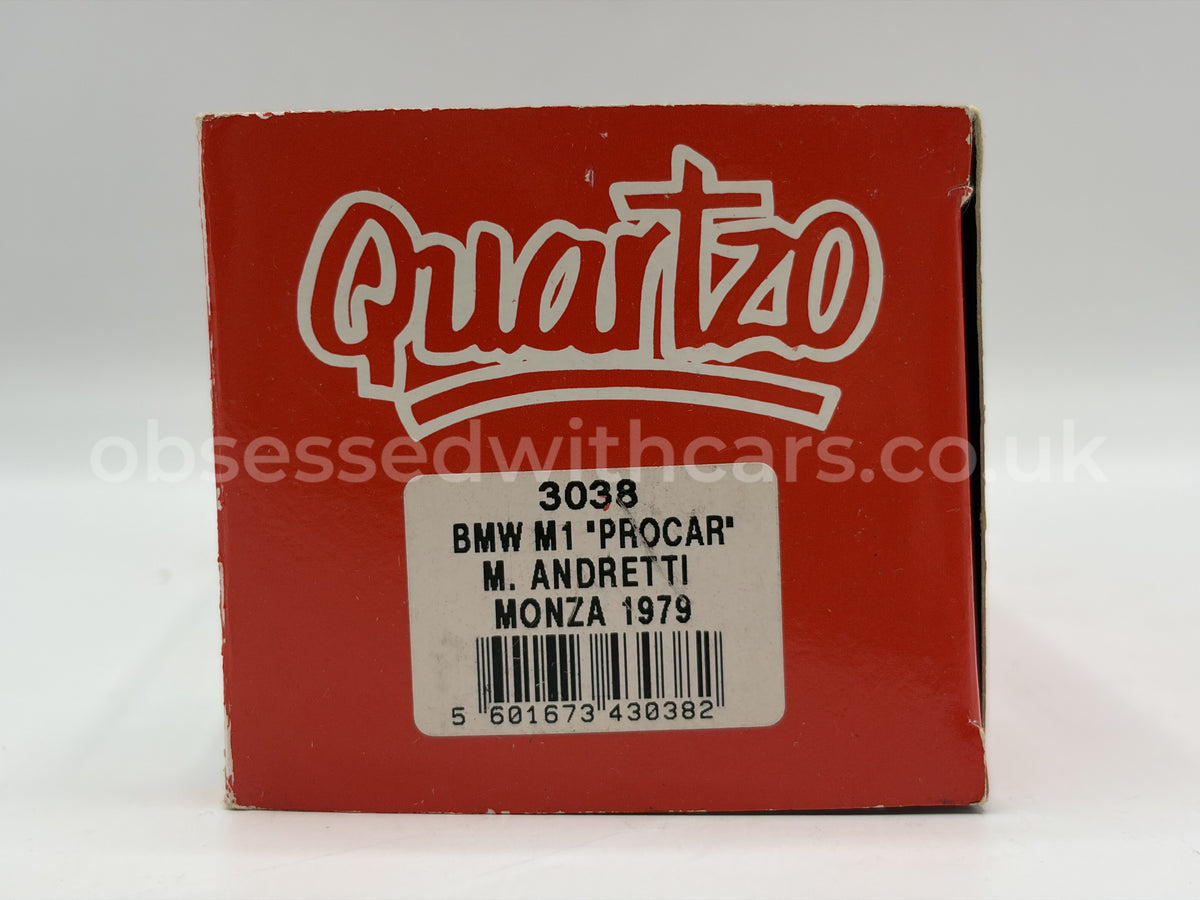 1/43 1979 BMW M1 Procar - Mario Andretti - Quartzo | Model Car