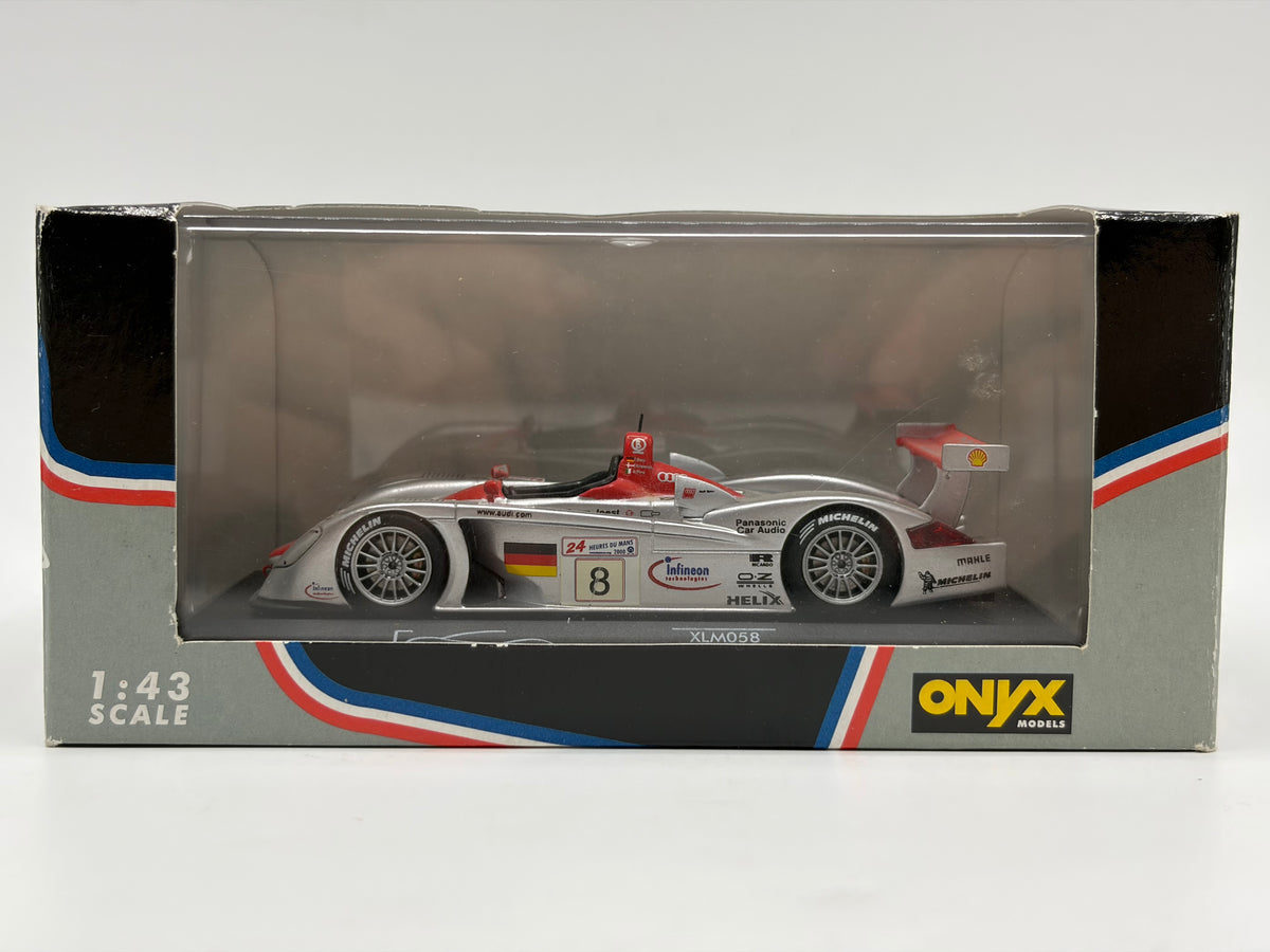 1/43 2000 Audi R8 - Biela / Ktristensen / Pirro - Onyx | Model Le Mans Car