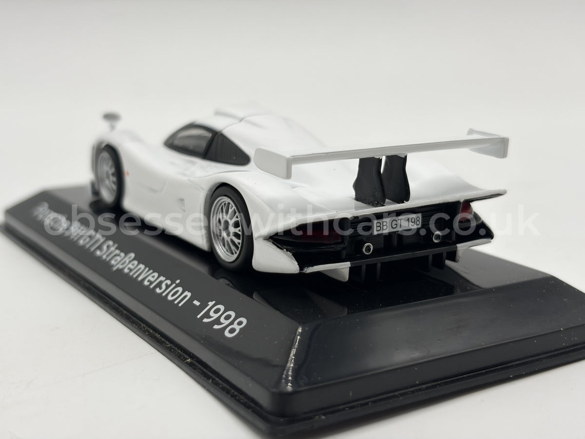 1/43 1998 Porsche 911 GT1 Straßenversion | Model Car | Supercar Collection