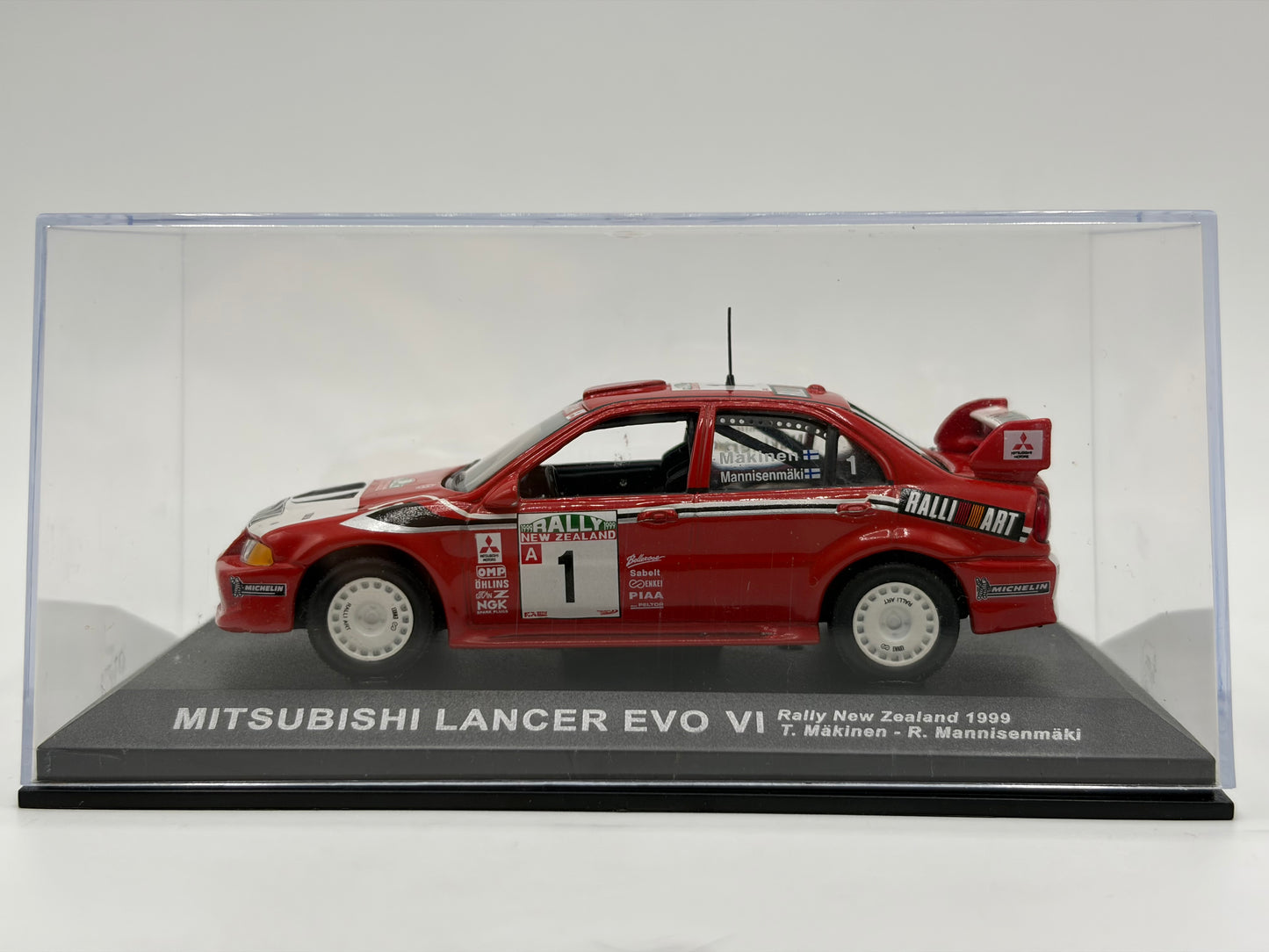 1/43 1999 Mitsubishi Lancer Evo VI - Rally New Zealand - Makinen / Mannisenmaki | Model Rally Car