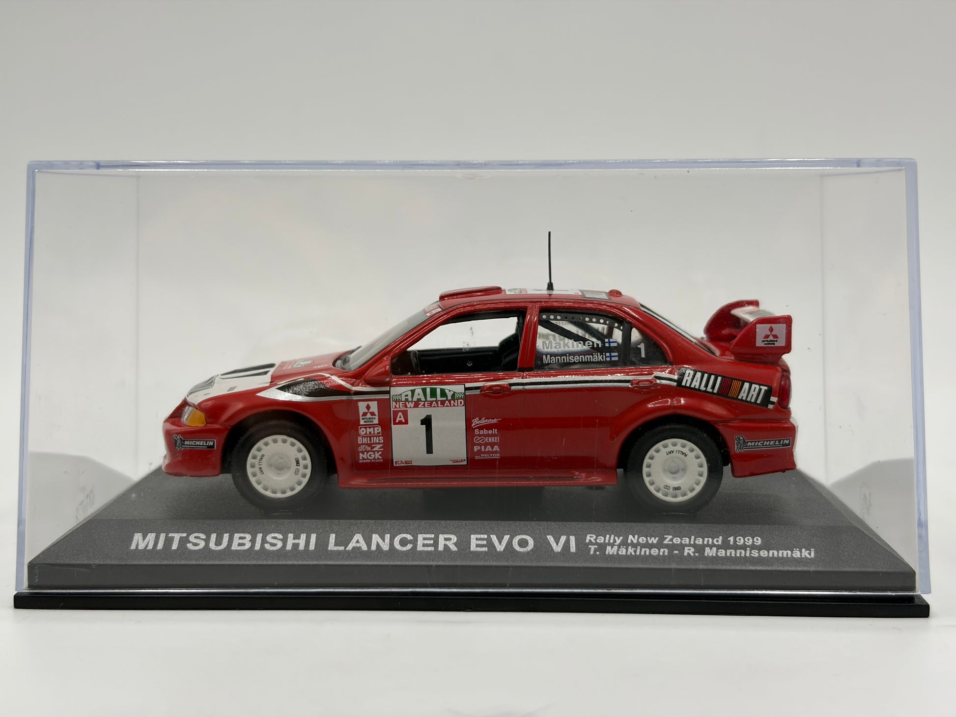 1/43 1999 Mitsubishi Lancer Evo VI - Rally New Zealand - Makinen / Mannisenmaki | Model Rally Car