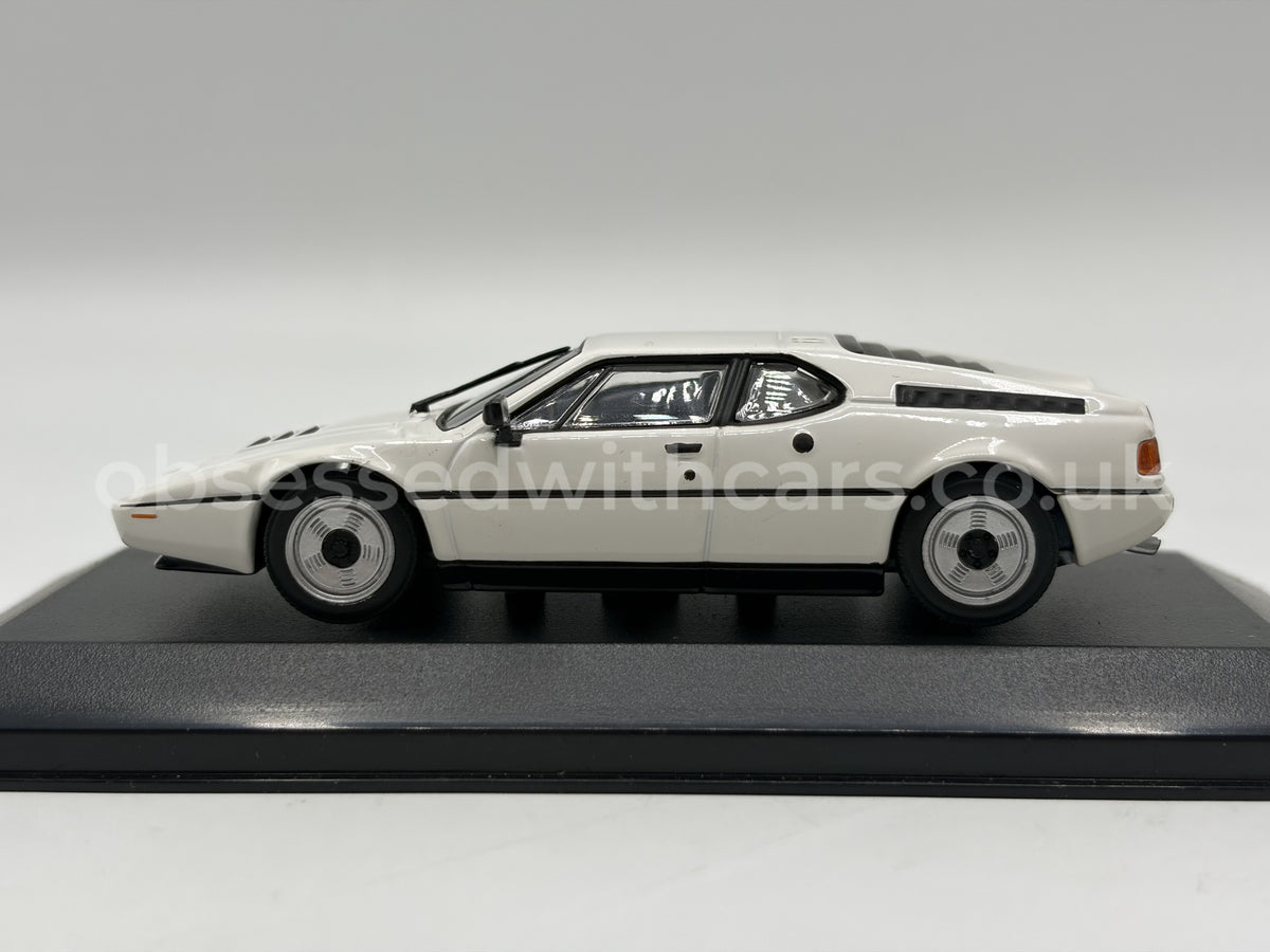 1/43 1978 BMW M1 Street - White - Minichamps | Model Car