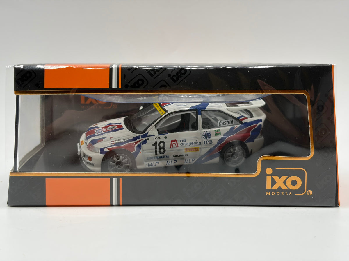 1/43 1996 Ford Escort RS Cosworth - Rally Bohemia - Blahna / Pelc | Model Rally Car