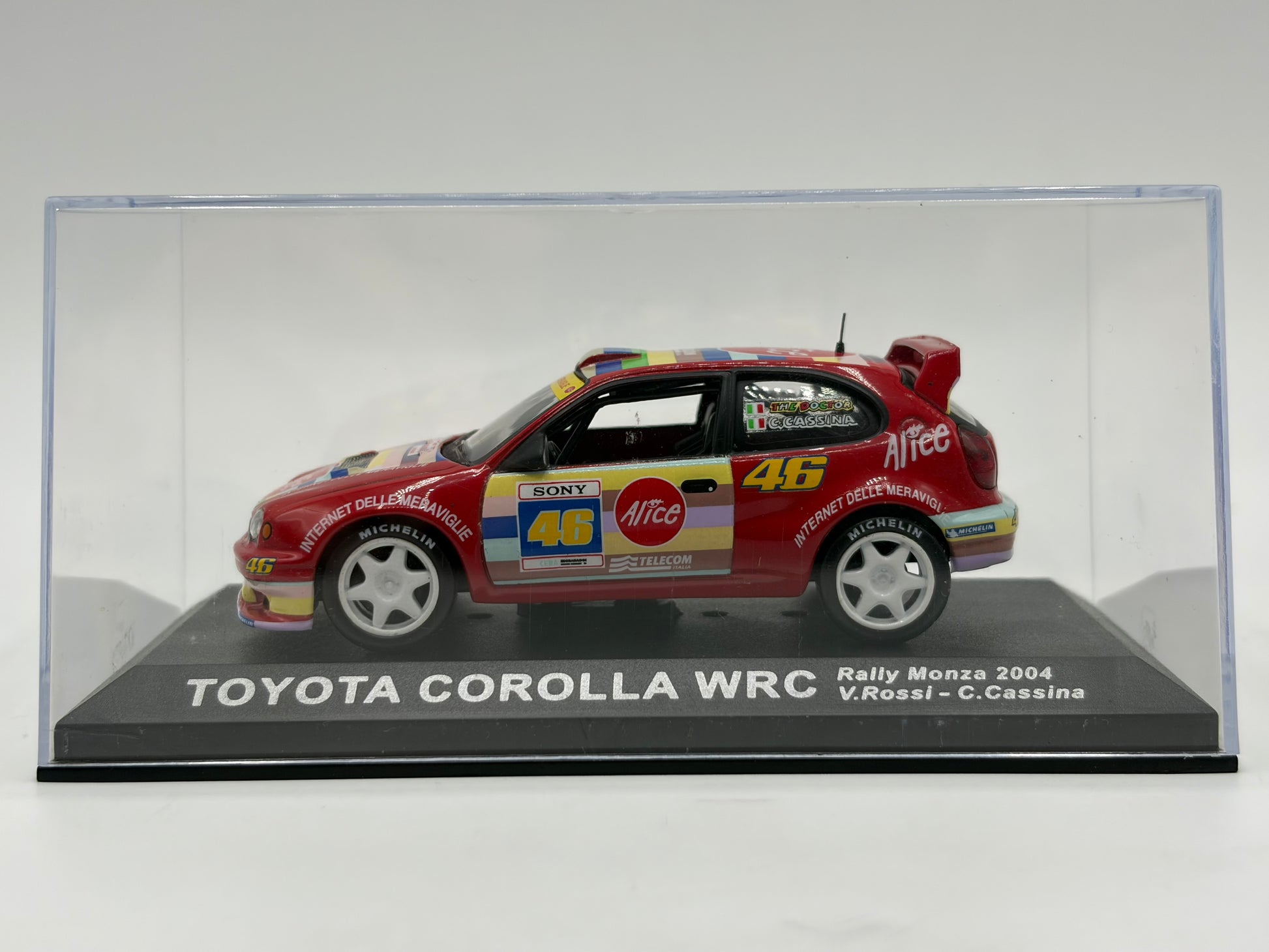 1/43 2004 Toyota Corolla WRC - Rally of Monza - Rossi / Cassina | Model Rally Car