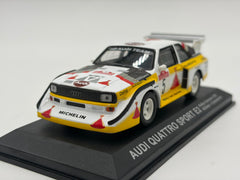 1/43 1985 Audi Quattro Sport E2 - Rallye Sanremo - Rohrl / Geistdorfer | Model Rally Car