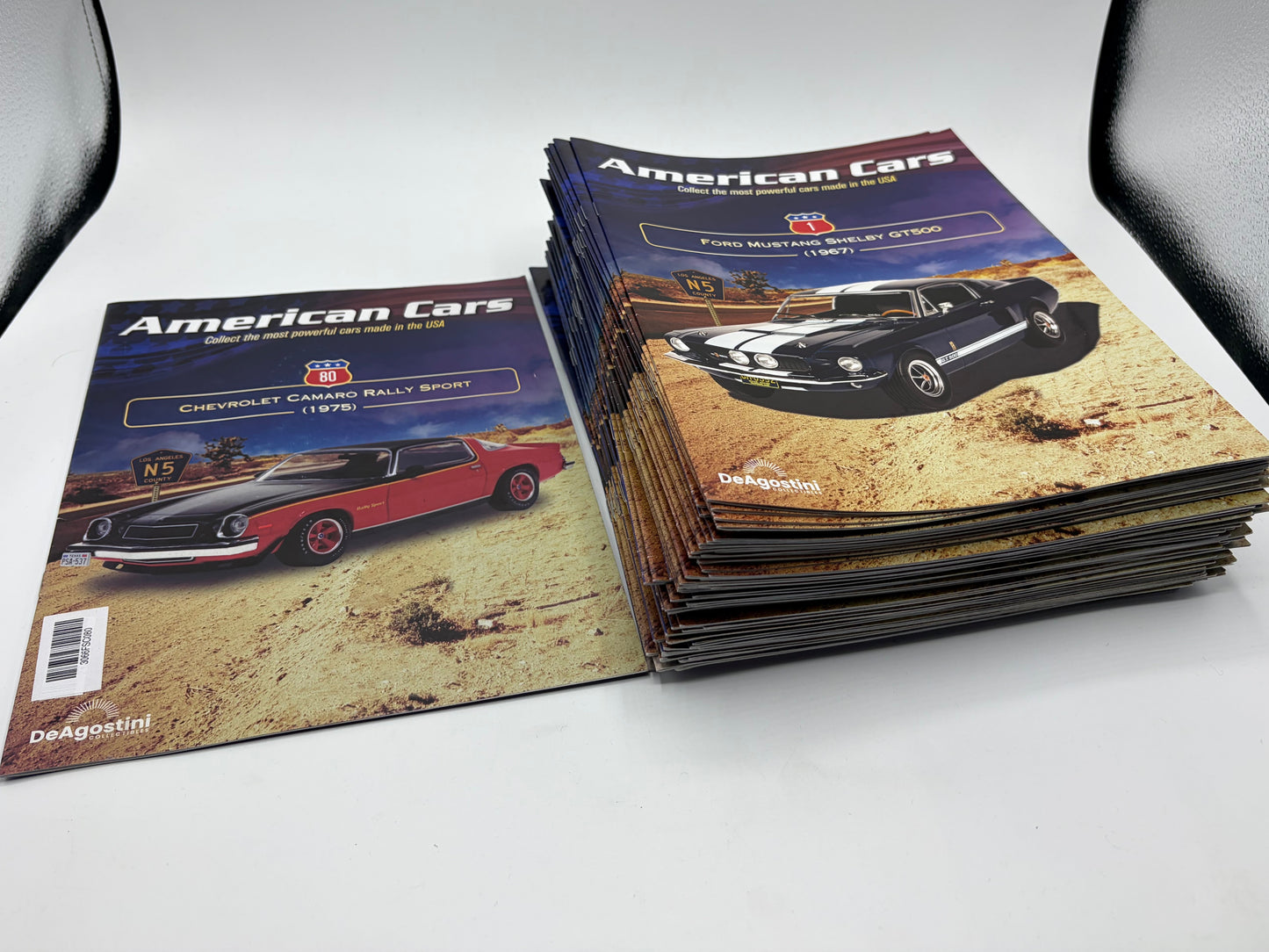 DeAgostini American Car Collection Magazines - FULL SET (Issues 1-80)