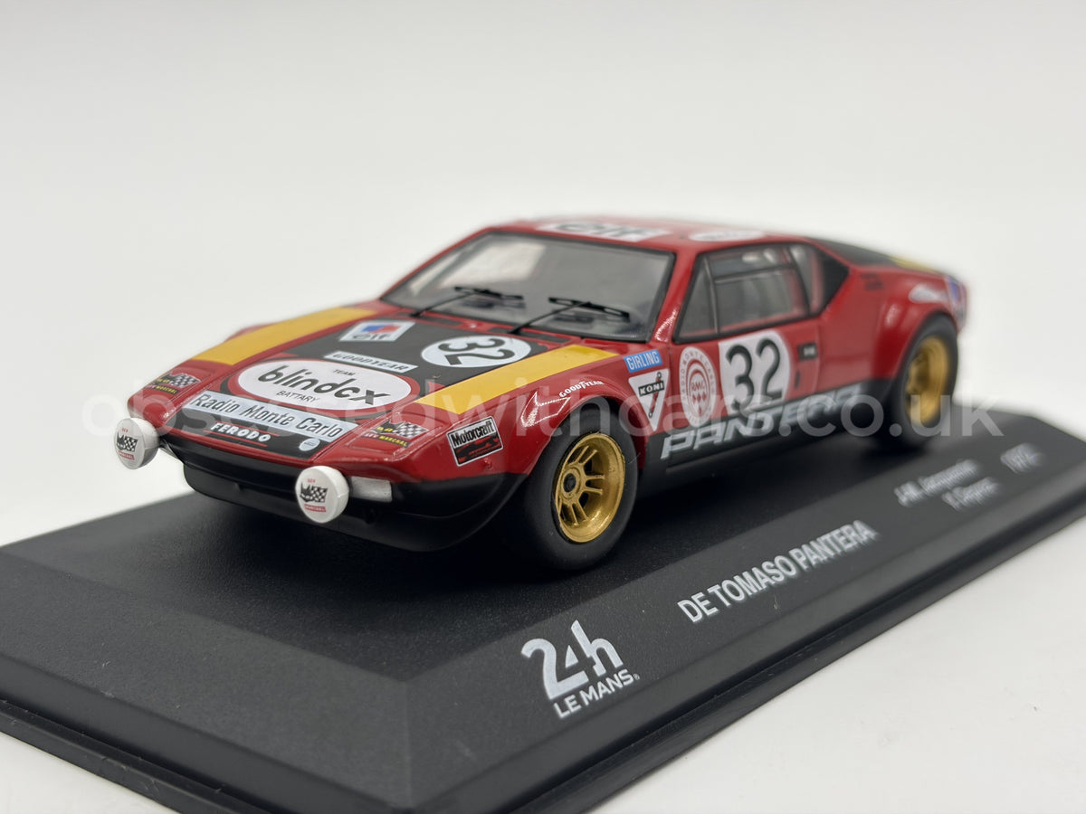 1/43 1972 De Tomaso Pantera - Jacquemin / Deprez | Model Le Mans Car