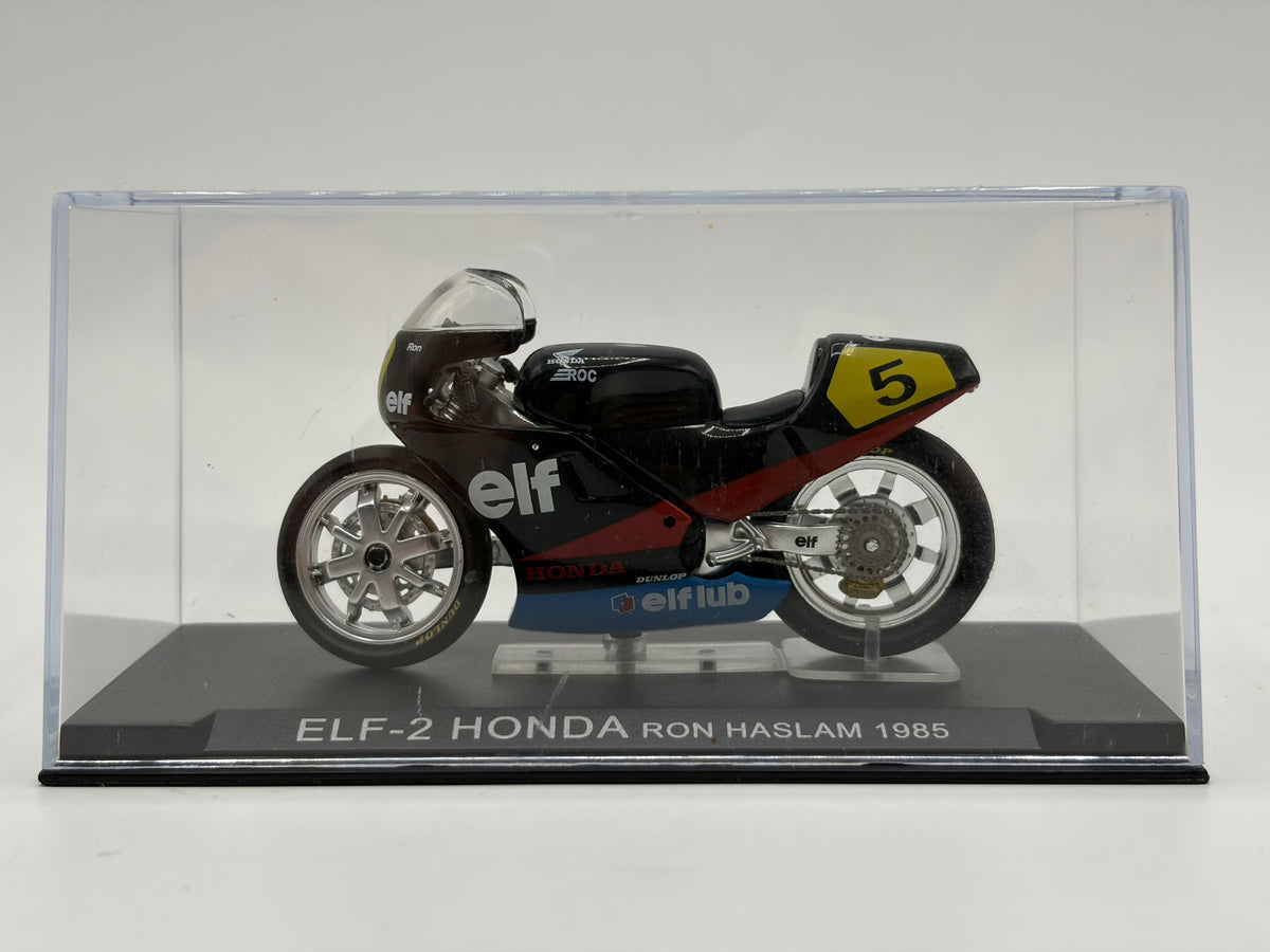 1/24 1985 Elf-2 Honda - Ron Haslam | Champion Racing Bikes