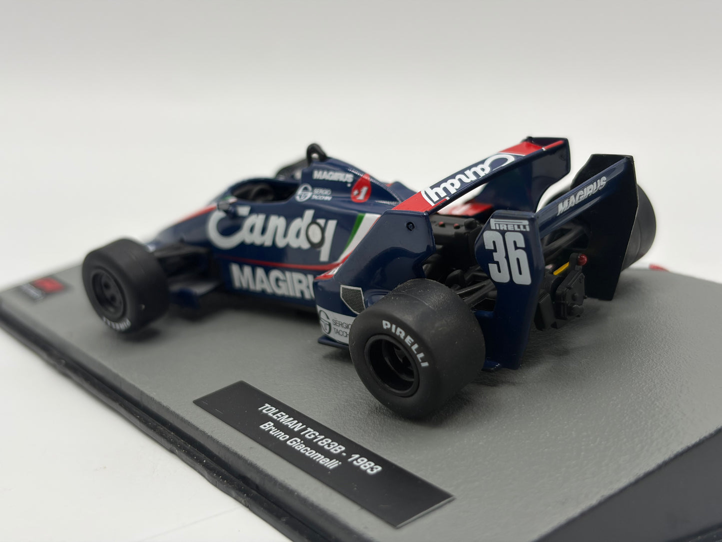 1/43 1983 Toleman TG183B - Bruno Giacomelli | Model F1 Car