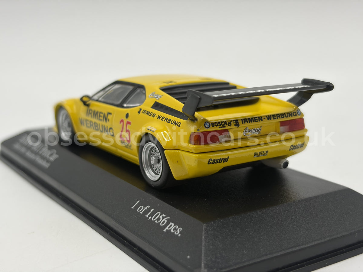 1/43 1980 BMW M1 - Manfred Winkelhock - DRM - Minichamps | Model Car