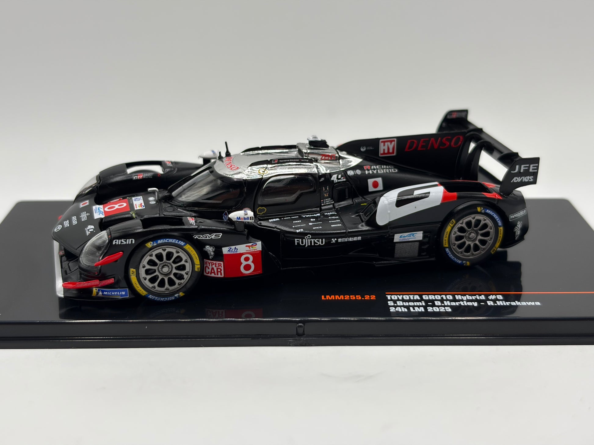 1/43 2025 Toyota GR010 Hybrid - Buemi / Hartley / Hirakawa - IXO | Model Le Mans Car