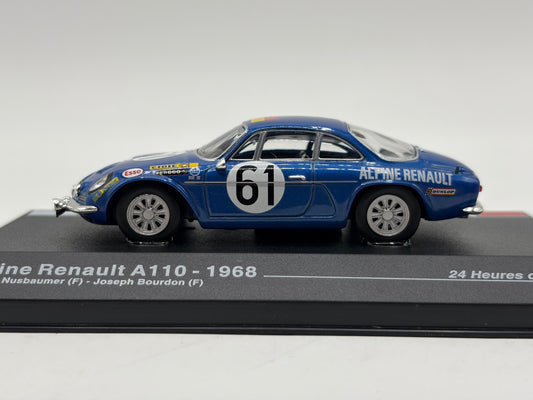 1/43 1968 Alpine Renault A110 - Nusbaumer / Bourdon | Model Le Mans Car