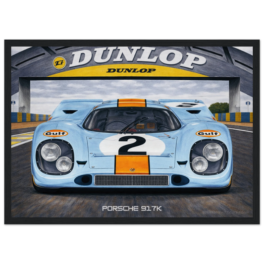 Porsche 917K Poster - Le Mans Legends Collection