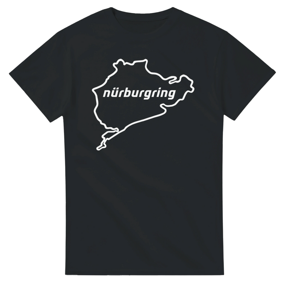 Nurburgring Race Track Outline T-Shirt