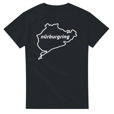 Nurburgring Race Track Outline T-Shirt