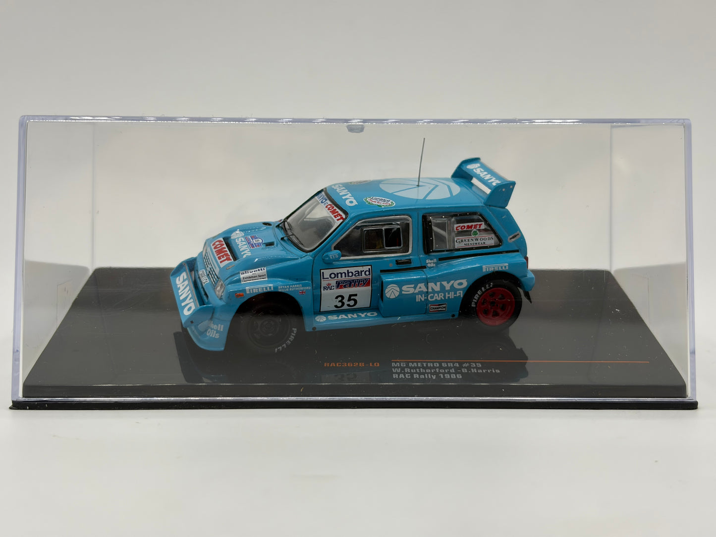 1/43 1986 MG Metro 6R4 - RAC Rally - Rutherford / Harris | Model Rally Car