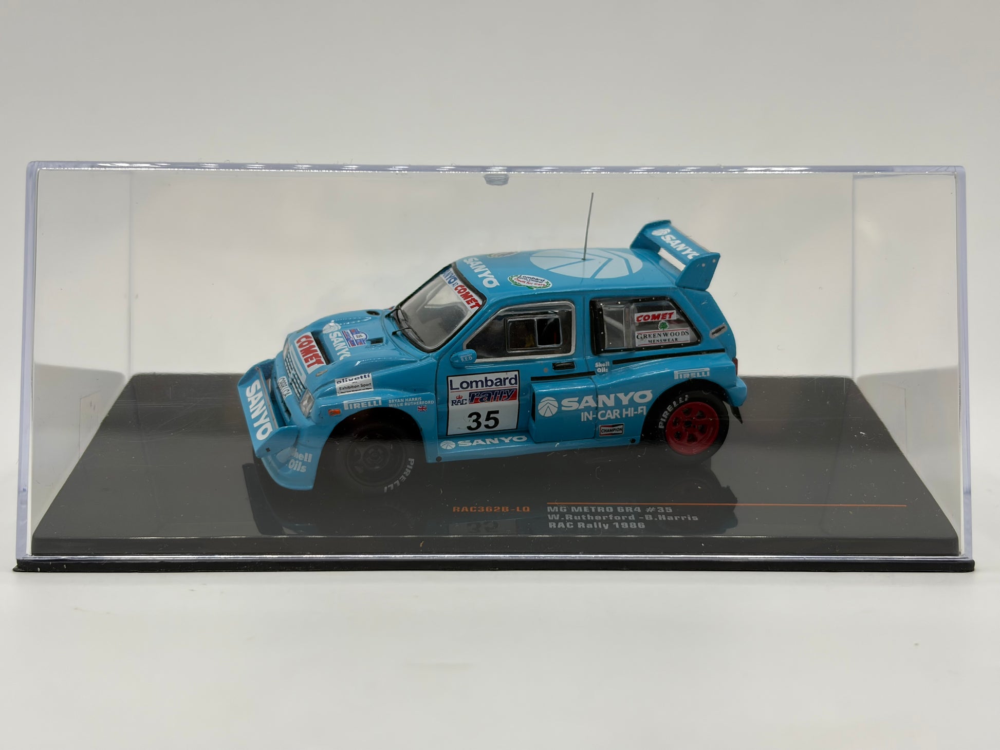 1/43 1986 MG Metro 6R4 - RAC Rally - Rutherford / Harris | Model Rally Car