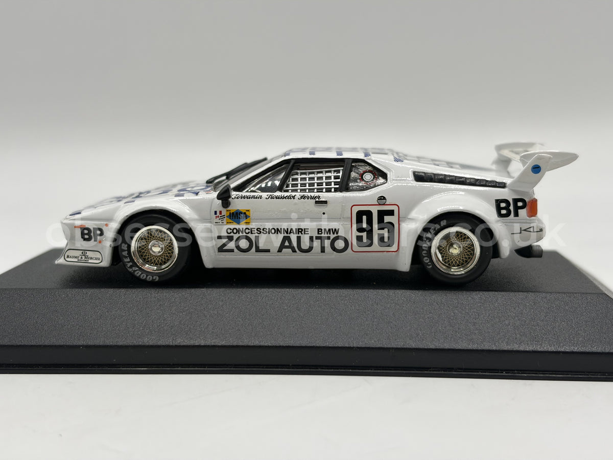 1/43 1980 BMW M1 - Servanin / Ferrier / Rousselot - Quartzo | Model Le Mans Car
