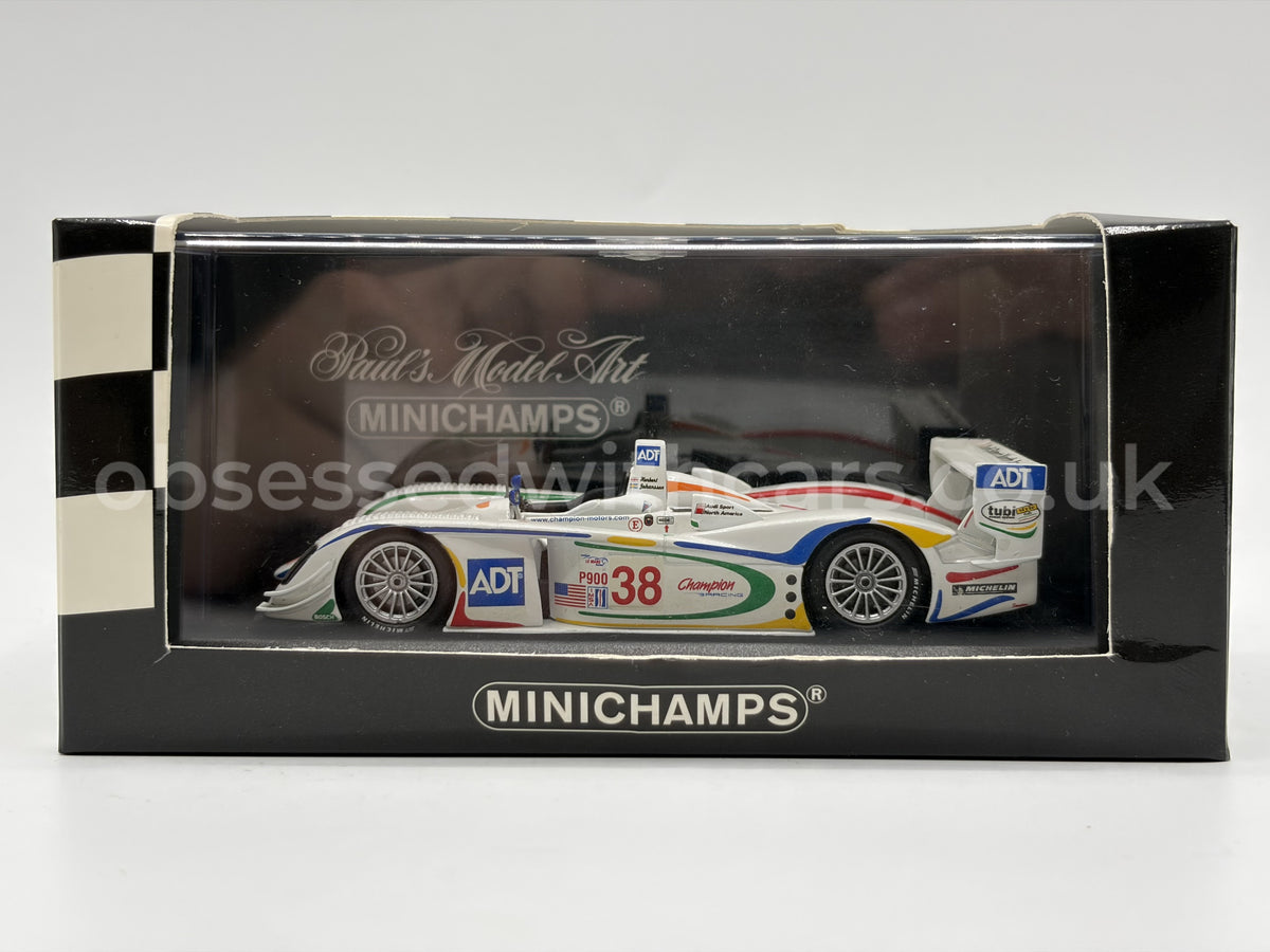 1/43 2002 Audi R8 - ALMS - Johansson  / Herbert - Minichamps | Model Car