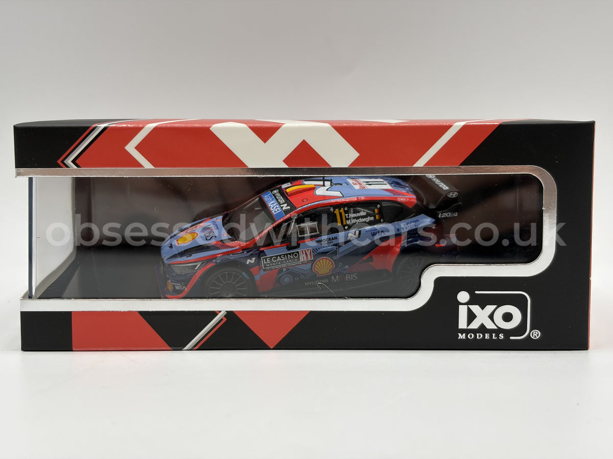 1/43 2022 Hyundai i20 N - Monte Carlo Rally - Neuville / Wydaeghe | Model Rally Car