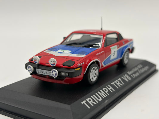 1/43 1978 Triumph TR7 V8 - Manx Rally - Pond / Gallagher | Model Rally Car