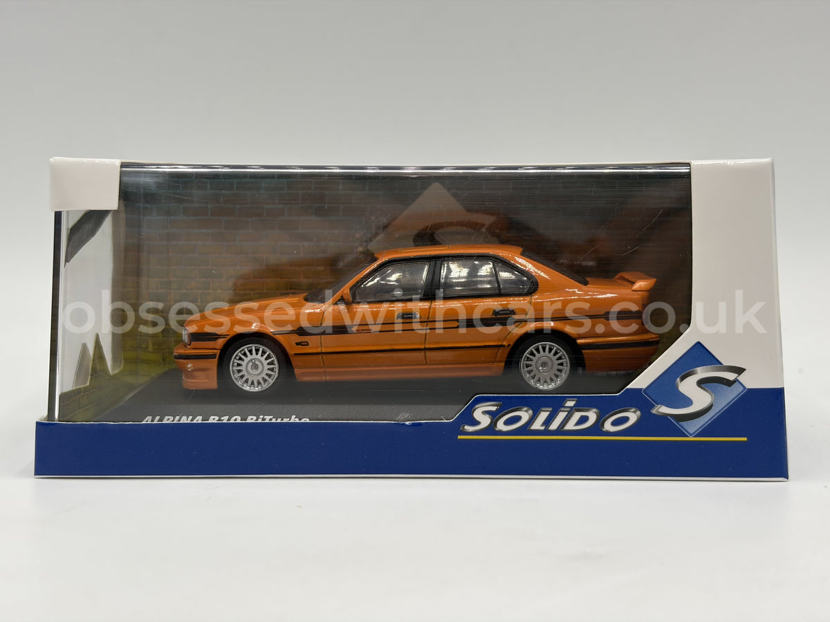 1/43 1994 Alpina B10 (E34) BiTurbo - Orange - Solido | Model Car