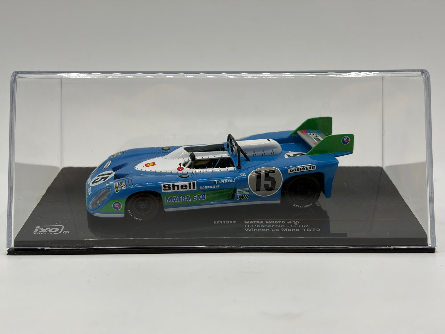 1/43 1972 Matra MS670 - Pescarolo / Hill - IXO | Model Le Mans Car