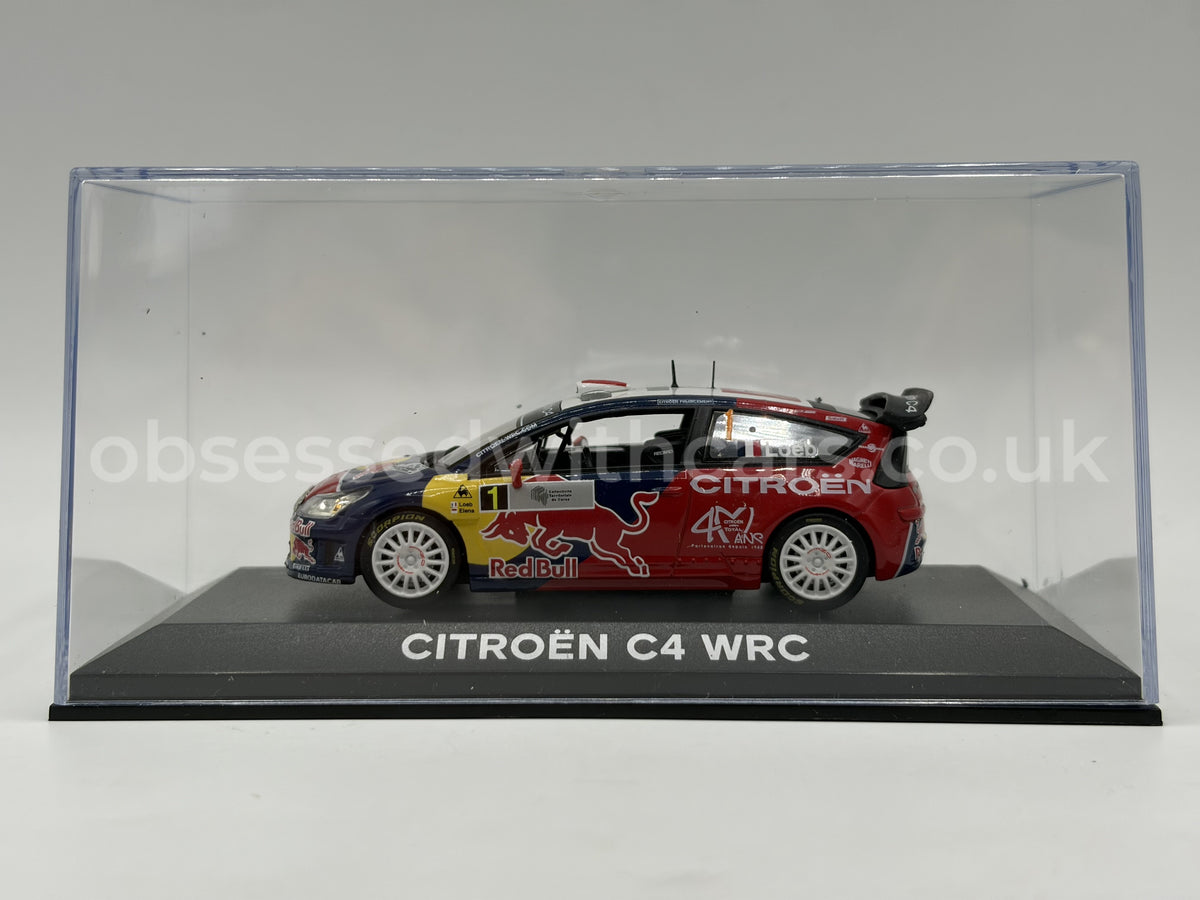 1/43 2008 Citroen C4 WRC - Tour de Corse - Sebastien Loeb - Norev | Model Rally Car