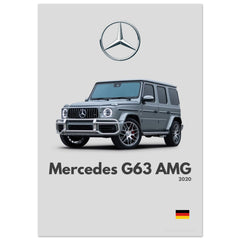 457 Mercedes G63 AMG Poster - Minimalist Collection