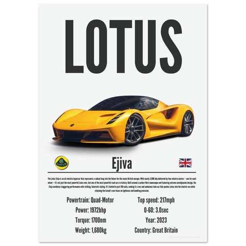 365 Lotus Ejiva Poster - Precision Collection